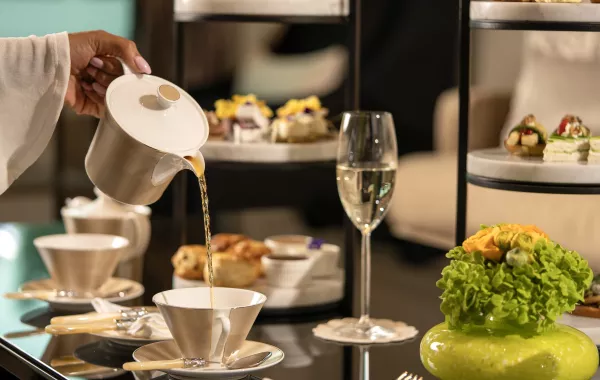 جلسة شاي ما بعد الظهيرة - الصورة من العلاقات العامة لفندق فيرمونت