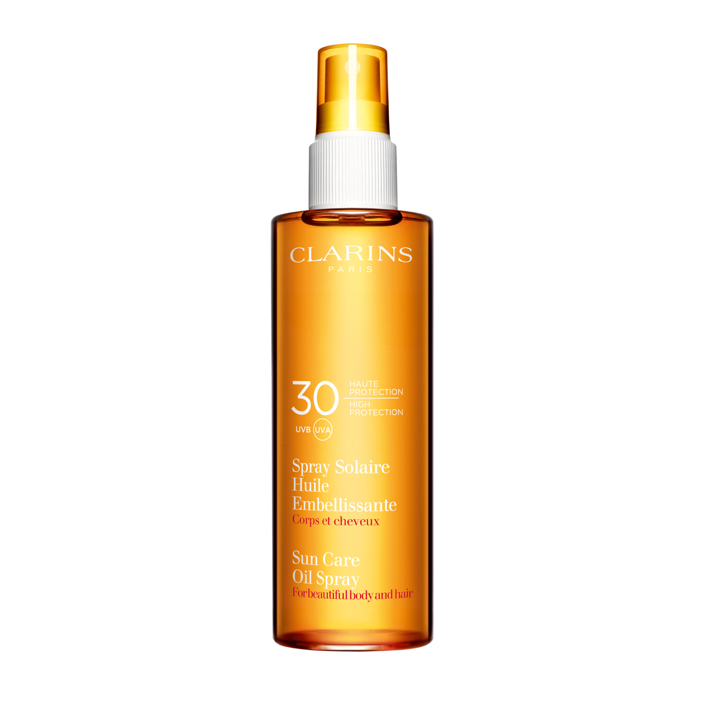Spray Solaire Huile Embellissante Clarins