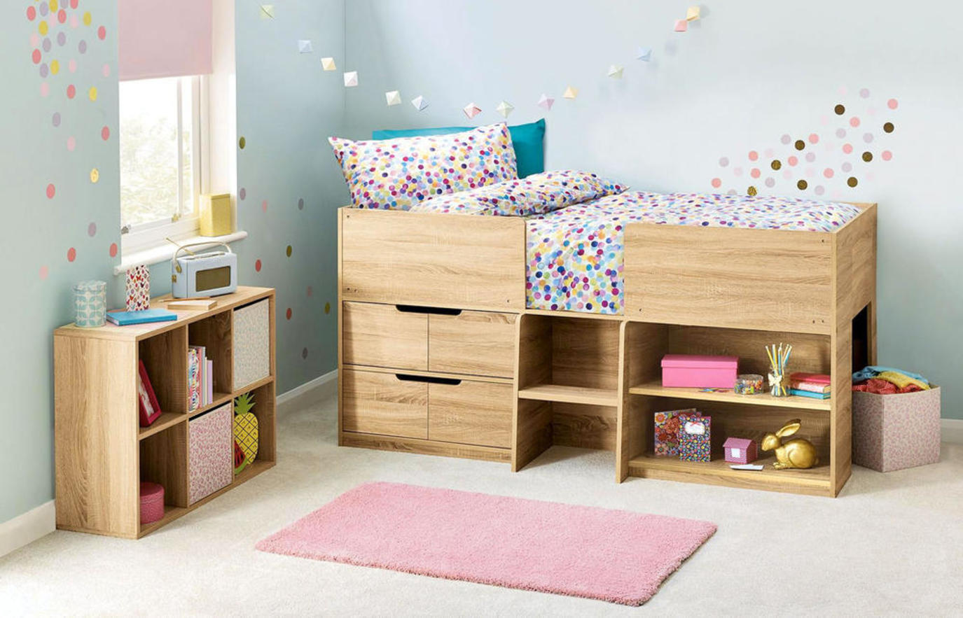 غرف نوم اطفال ضيقة في تصاميم ديكور ذكية مجلة سيدتي