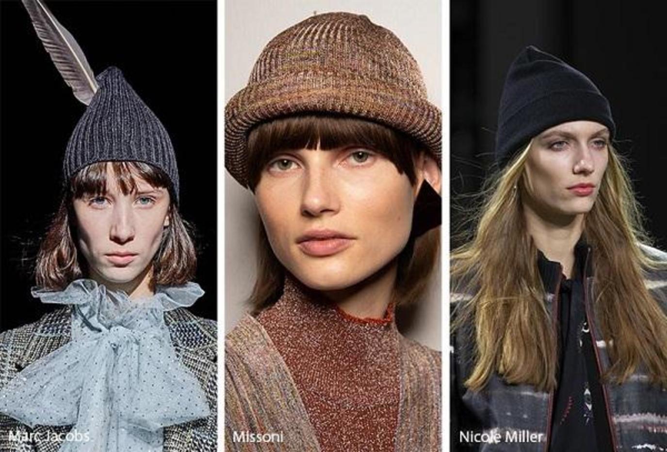 Зимние женские шапки в тренде