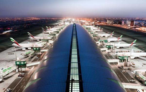 مطارات دبي. الصورة من "وام"